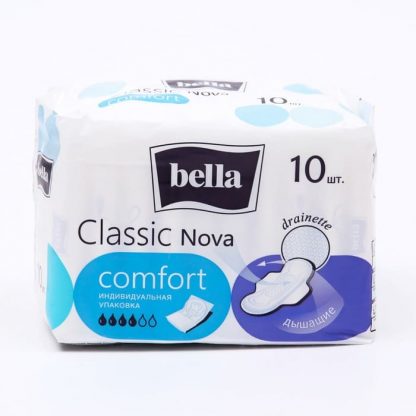 Прокладки женские впитывающие "Bella" Classic Nova Comfort 10