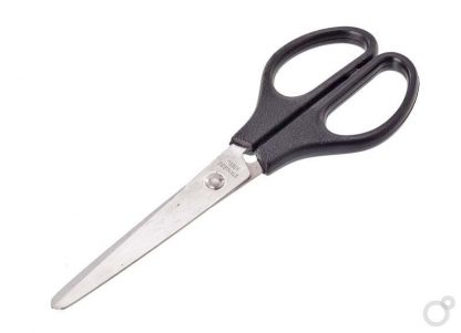 Ножницы 170мм Workmate пласт. чёрные ручки 14-3703