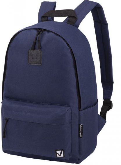 Рюкзак BRAUBERG POSITIVE универсальный, потайной карман, Dark blue, 42х28х14см, 270775