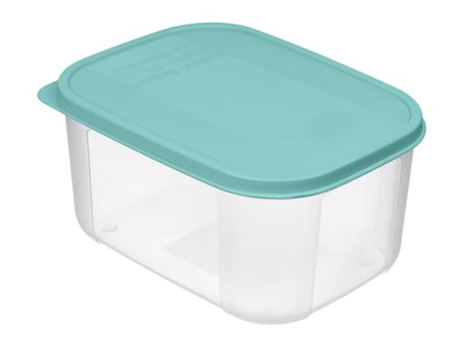 Контейнер для продуктов "Verona" прямоугольный 0,85л с гибкой крышкой (зеленый)