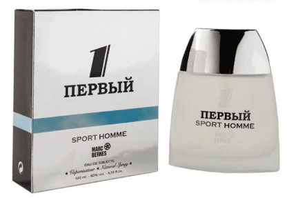 Туалетная вода МаркБер Первый Sport Homme 100ml Первый Спорт Хомм