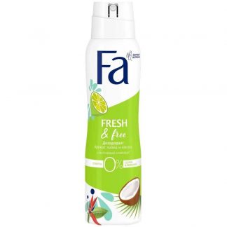 Дез-т спрей"FA Fresh&Free аромат лайма и кокоса",150мл,2625505(Shw) (2864017)