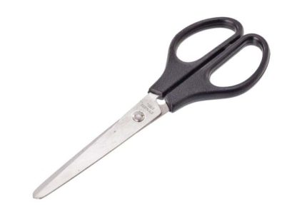 Ножницы 180мм Workmate пласт.черные ручки 14-6380