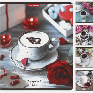 Тетрадь 96л. кл. 096013554-58296 Erich Krause Coffee Break