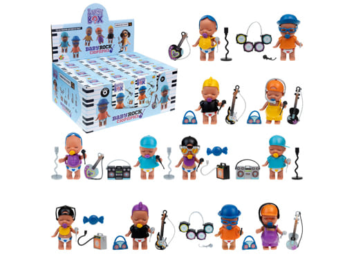 Т23894 1TOY LUCKY BOX Baby rock пупс с аксессуарами, в асс. 6 видов, в кор., 12 шт в дб.