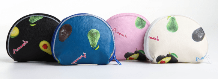 Кошелек дет 13-01-13 Авокадо, 8,5*2*6 см, отд на молнии, микс 9869961