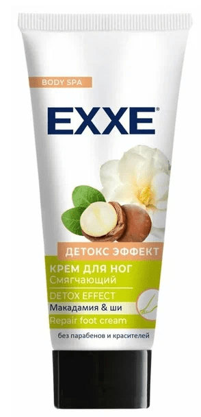Крем д/ног EXXE смягчающий "Детокс эффект", 75 мл, С0006985 (Арвитекс)