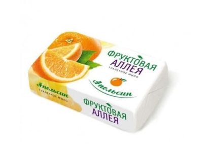 Мыло ФРУКТОВАЯ АЛЛЕЯ Апельсин 90г. 521-2