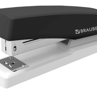 Степлер №24/6, 26/6 BRAUBERG "STYLE MAX", до 30 листов, черный, 272749