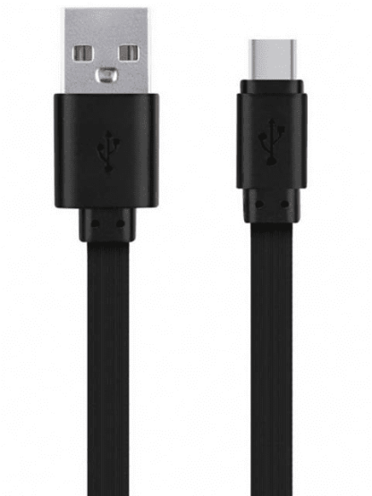 Кабель Type C, 2.0 м, Smartbuy, до 3А, черный