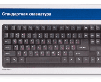 Клавиатура PS/2 SVEN Standart 301 черная
