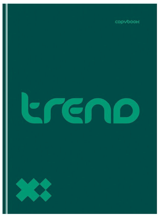 Тетрадь А4 7БЦ кл. 80л. ББ4т80_лм 11084 Monocolor. Green trend