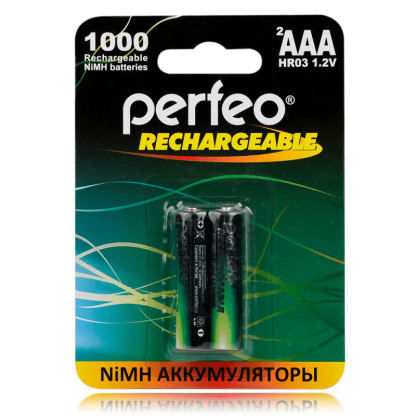 Аккумулятор ААА Perfeo HR03 1.2v 1000mAh