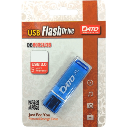 Флешка USB 3 16 Гб Dato DB8002U3B, синяя