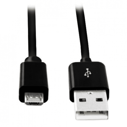Кабель microUSB, 1.2 м, Smartbuy, черный