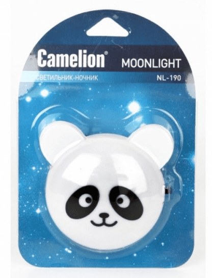 Camelion NL-190 ночник 0.5W 4LED 70x65x75 Панда 220V, выкл.