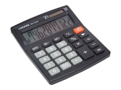 Калькулятор настольный "deVENTE" DD-3310, 105x127x25 мм, 10 разрядный, 4031321