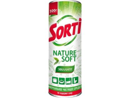 Чистящее ср-во д/кухни SORTI Эвкалипт 500г. порошок