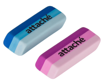 Ластик Attache каучуковый прямоугольный 49x19x8 мм