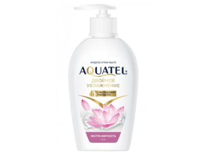 Крем-мыло жидкое Aquatel лепестки лотоса 280гр
