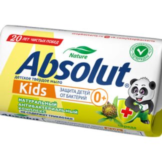 Мыло туалетное твердое 'ABSOLUT Kids' череда, 90
