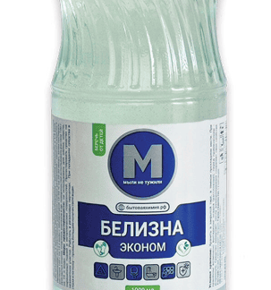 Средство для отбеливания, дезинфекции и уборки 1л Белизна, жидкость, ш/к 40651