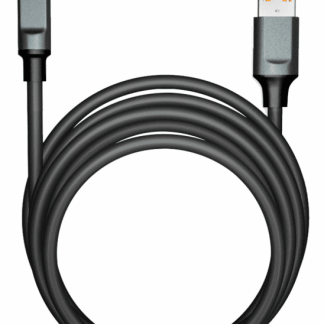 Кабель BOLD USB-Type-C 1м 3А, SMARTBUY, для быстрой зарядки и передачи данных, толстый, черный 18102