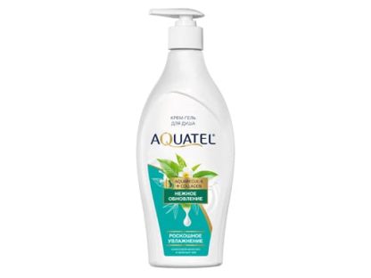 Крем-гель для душа AQUATEL глубокое увлажнение, 500 гр