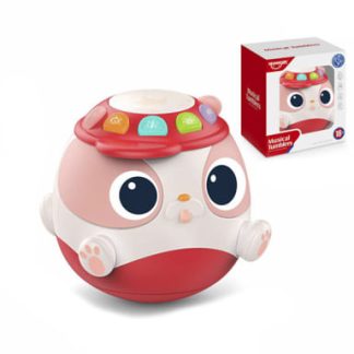 Развивающая игрушка неваляшка, свет/звук, арт. HE0544