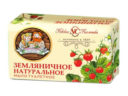 Мыло туалетное НК Земляничное 180г 10217