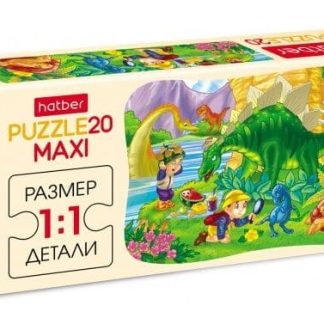 Макси-пазлы 20эл. А5 20ПЗ5_11329 Пикник с Дино (028398)