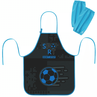 Накидка фартук с нарукавниками для труда ЮНЛАНДИЯ, 46х54 см, Sport game, 272470