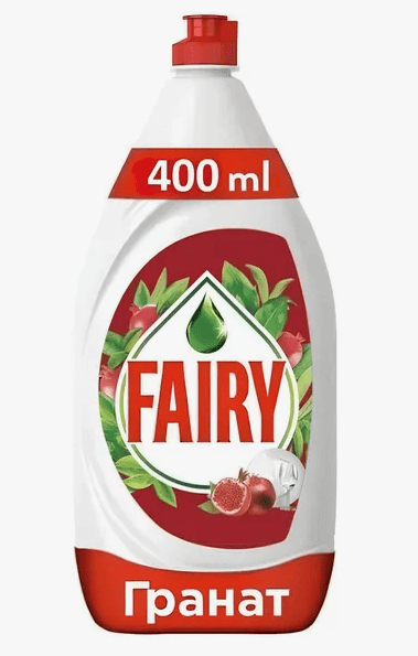 Ср-во д/посуды Фейри Окси Гранат, 400мл