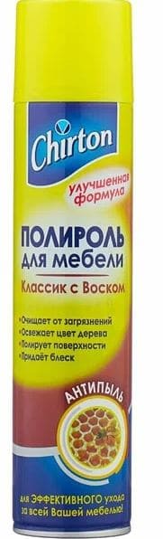 Полироль для мебели Чиртон Антипыль-Классик 300мл аэрозоль Чиртон(АН4!)