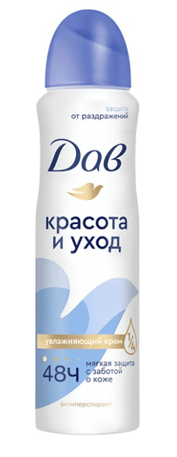 Дезодорант Антиперспирант аэрозоль DOVE Красота и уход 150мл