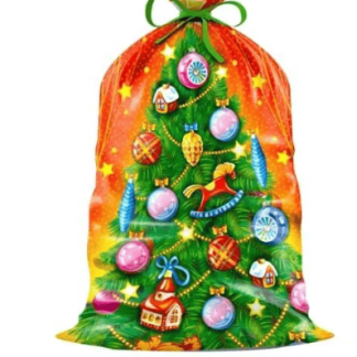 Пакет ПП прозрачн.+метал. НГ 25*40 в ассортим