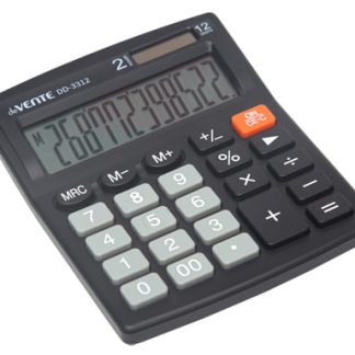Калькулятор настольный "deVENTE" DD-3312, 105x127x25 мм, 12 разрядный, автоматическое вычисление про