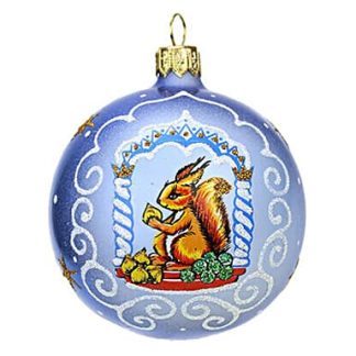 Елочное украшение, шар Ш4 75мм "Орнамент" С46