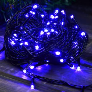 Гирлянда ТМ "BIKSON"100 ламп LED цвет синий, контроллер 8 реж, 9м, в тубе, арт.O0416-68-2 200521721