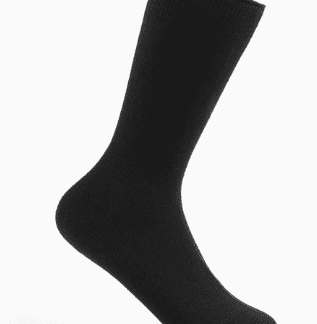 Носки мужские шерстяные М-57 цвет чёрный, р-р 25   2765427