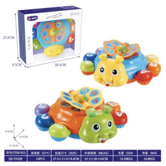 Игрушка развивающая "Жук", свет/звук,  в асс., арт. QX-91028E