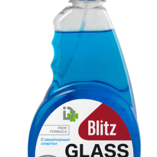 Средство для мытья стекол и зеркал с нашатырным спиртом 500 мл, BLITZ, рыспылитель, 9000004, 701085