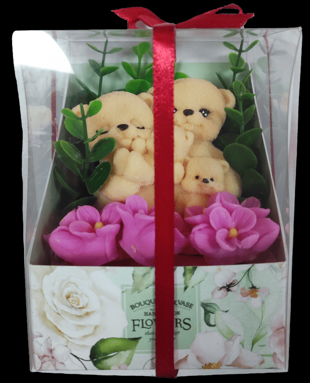 Мыло ручной работы Семья мишек