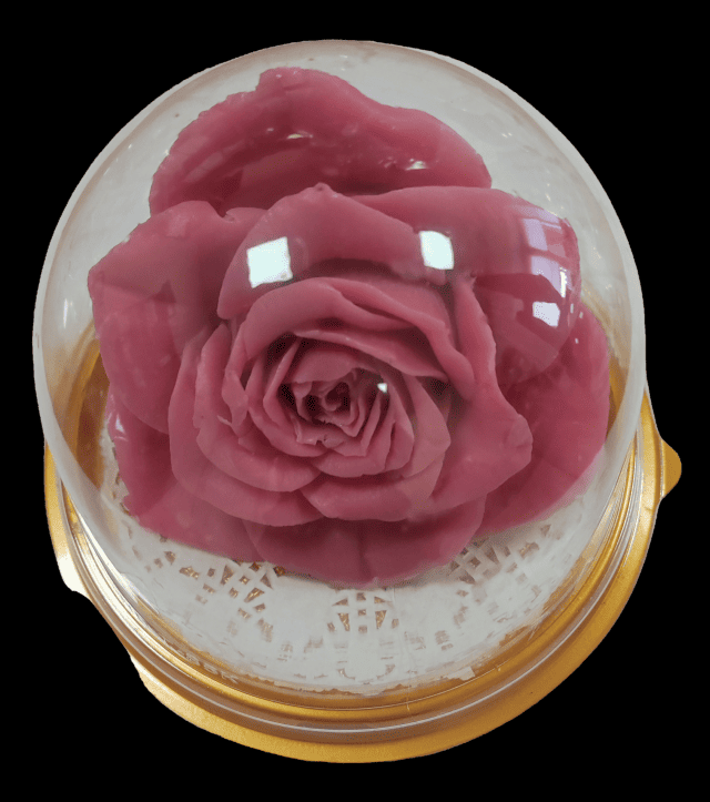 Мыло ручной работы Роза в куполе