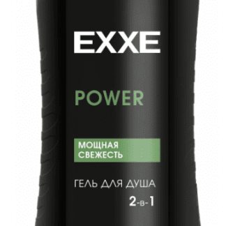 Гель для душа EXXE Men Power 2в1 Бодрящий, 400 мл