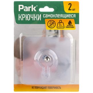 Крючки самоклеящиеся винтовые для полок/картин круглые, 2 шт