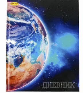 Дневник школьный 1-11кл, 40л, ТМ "Лимпопо" "Косми" LPR0774