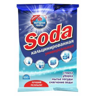 Сода кальцинированная ВЫГОДНАЯ УБОРКА 600 г 2959, шт