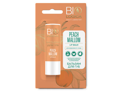 Biologica Бальзам для губ «PEACH MALLOW» /3,6 г 212068
