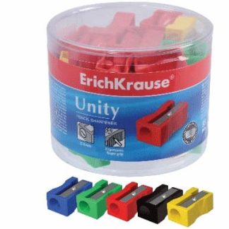 Пластиковая точилка ErichKrause® UNITY на одно отверстие 38012